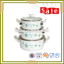 as seen ason TV 2016 new product enamel mini casserole set for food cooking